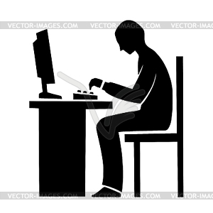 Programmer - vector clip art