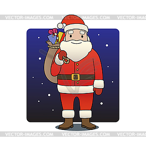 Santa - vector clipart