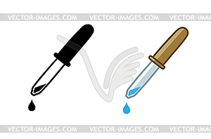 Eyedropper - vector clip art