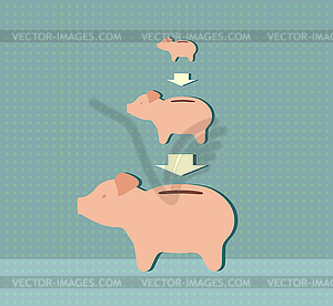 Economy concept - vector image