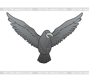 Crow - vector image