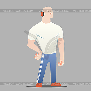 Big man - vector clip art