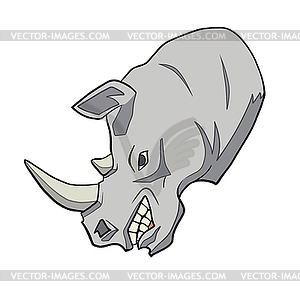 Rhinoceros - vector clip art