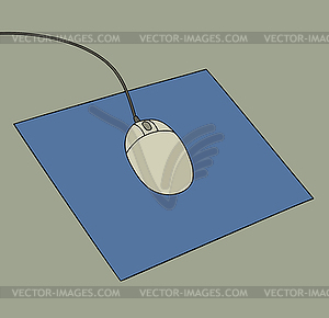 Computer mouse - vector image