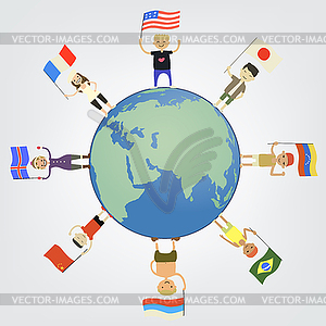 Country flags - vector image