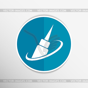 Corrector eye icon eye icon fashion sign symbol - vector image