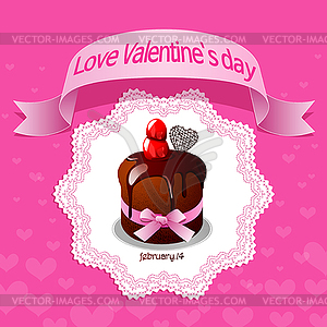 Love valentines day - vector image