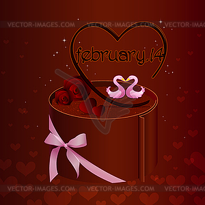 Love valentines day - vector clipart / vector image