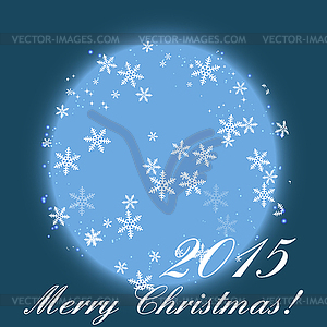 New year greeting background - vector EPS clipart