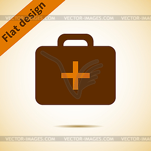Icon flat design - vector image