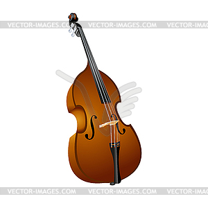 Contrabass - vector clip art