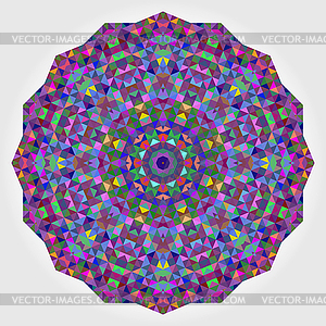 Абстрактный цифровой Цвет Цветок - цветной векторный клипарт