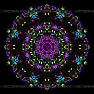 Abstract Geometric Colorful Background - vector clipart