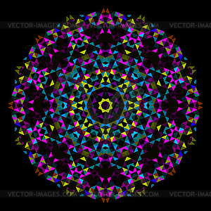 Абстрактный геометрический Красочный фон - векторный эскиз