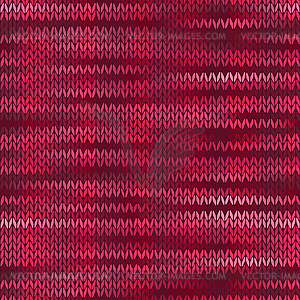 Style Seamless Knitted Melange Pattern - vector clipart