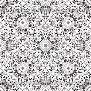 Abstract Seamless Black and White Color Geometric - vector EPS clipart