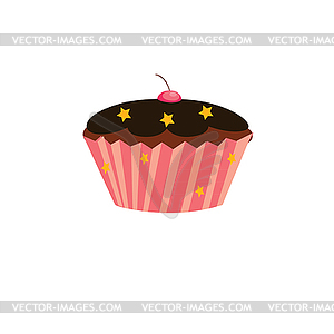 Cupcake set - vector clip art