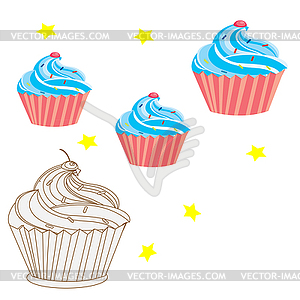 CapCake - vector image