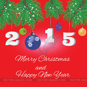 Christmas background - vector clipart