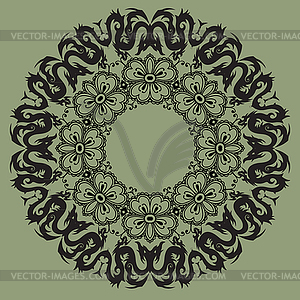 Vintage frame - vector image