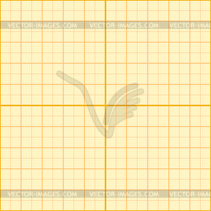 Seamless millimeter paper. . Graph grid scale paper - color vector clipart