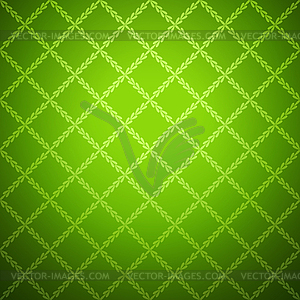 Green cloth texture background - vector image
