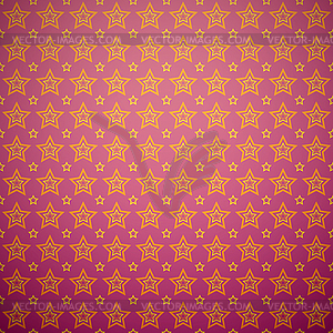 Abstract star pattern wallpaper - vector clipart