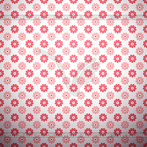 Abstract flower pattern wallpaper - vector EPS clipart