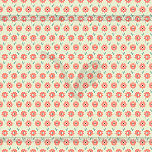 Elegant romantic seamless pattern (tiling). Retro - vector image