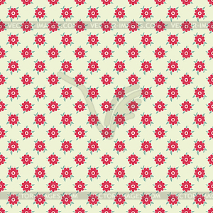 Elegant romantic seamless pattern (tiling). Retro - vector clipart