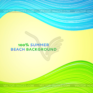 Abstract wave background.  - vector clipart