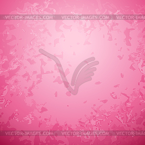 Abstract pink paper background with bright center - vector image