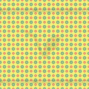 Different floral seamless patterns (tiling) - vector image