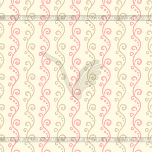 Pastel loving wedding seamless patterns (tiling) - vector clipart