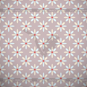 Yoga pattern. Light brown, blue and red colors - vector clipart