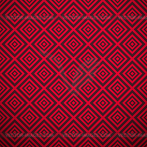 Passionate pattern. Hot red color - vector image