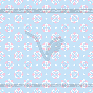 Baby pastel different seamless pattern - vector image