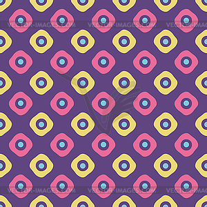 Colorful crazy seamless pattern - vector EPS clipart