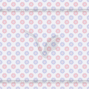 Nice seamless pattern. Sweet red, blue and white - vector clipart