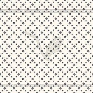 Abstract geometric dot seamless pattern - vector clipart