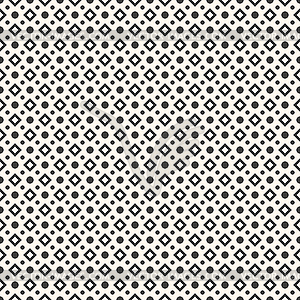 Abstract geometric dot seamless pattern - vector clip art