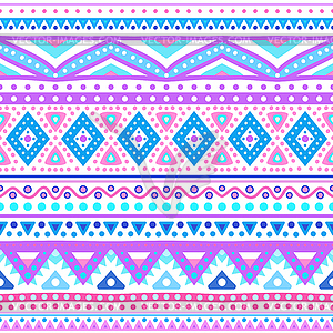 Tribal ethnic seamless stripe pattern - vector clipart