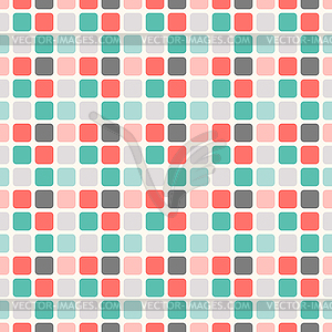 Abstract geometric square seamless pattern - vector clipart / vector image