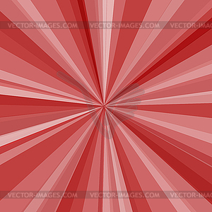 Red rays background. for your bright beams design - vector clip art