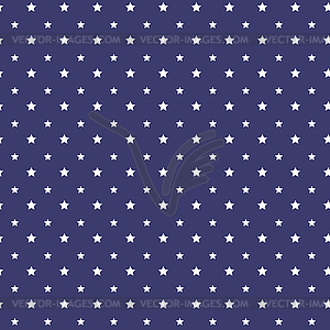 Patriotic white and blue geometric seamless pattern - vector clipart