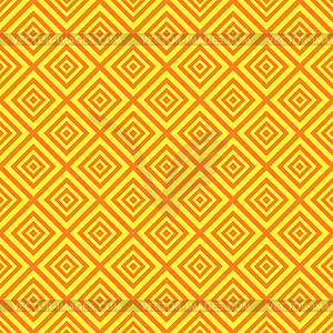 Baby different seamless pattern. Orange and yellow - vector clipart