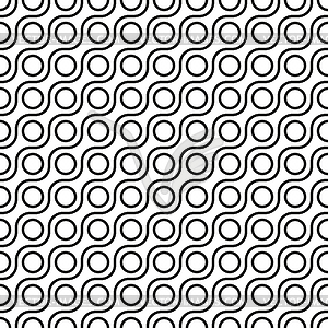 Universal different seamless pattern - vector clip art