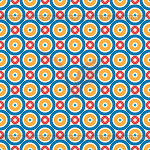 Retro kid seamless pattern. Endless texture - stock vector clipart