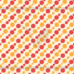 Retro kid seamless pattern. Endless texture - vector image