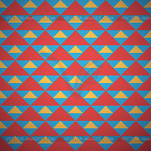 Retro kid seamless pattern. Endless texture - vector image